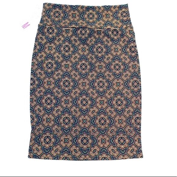 LuLaRoe Cassie Pencil Skirt Medium - Picture 1 of 2